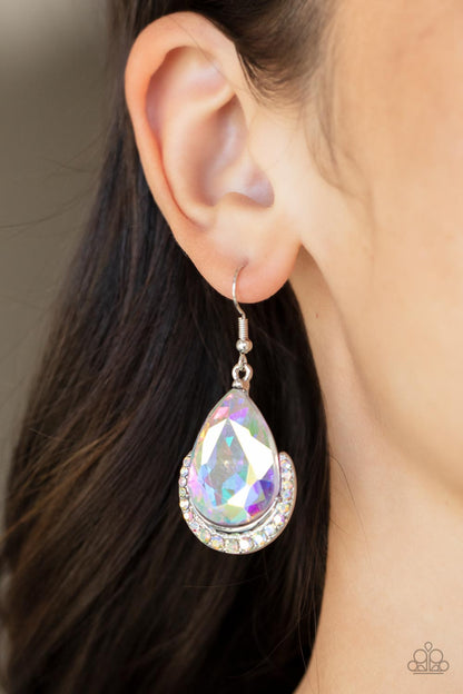 Mega Marvelous - multi - Paparazzi earrings