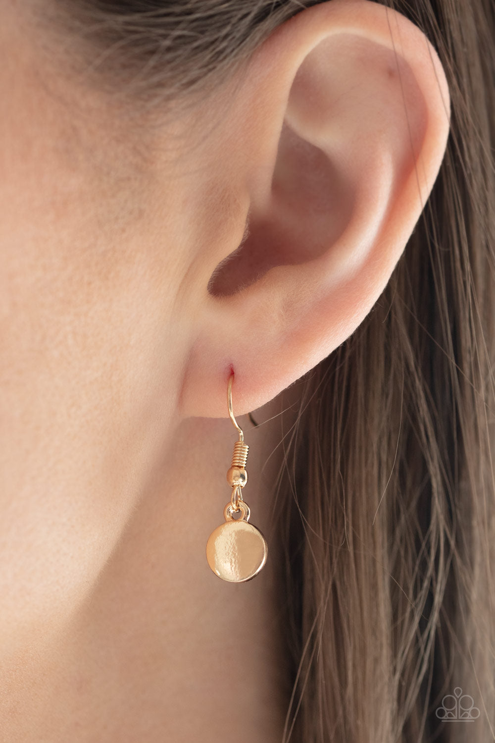 Melodic Metallics - gold - Paparazzi necklace