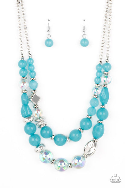 Mere Magic - blue - Paparazzi necklace