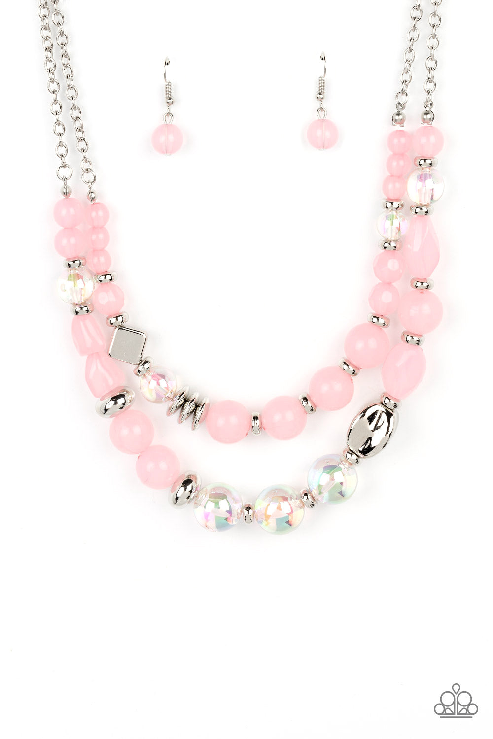 Mere Magic - pink - Paparazzi necklace