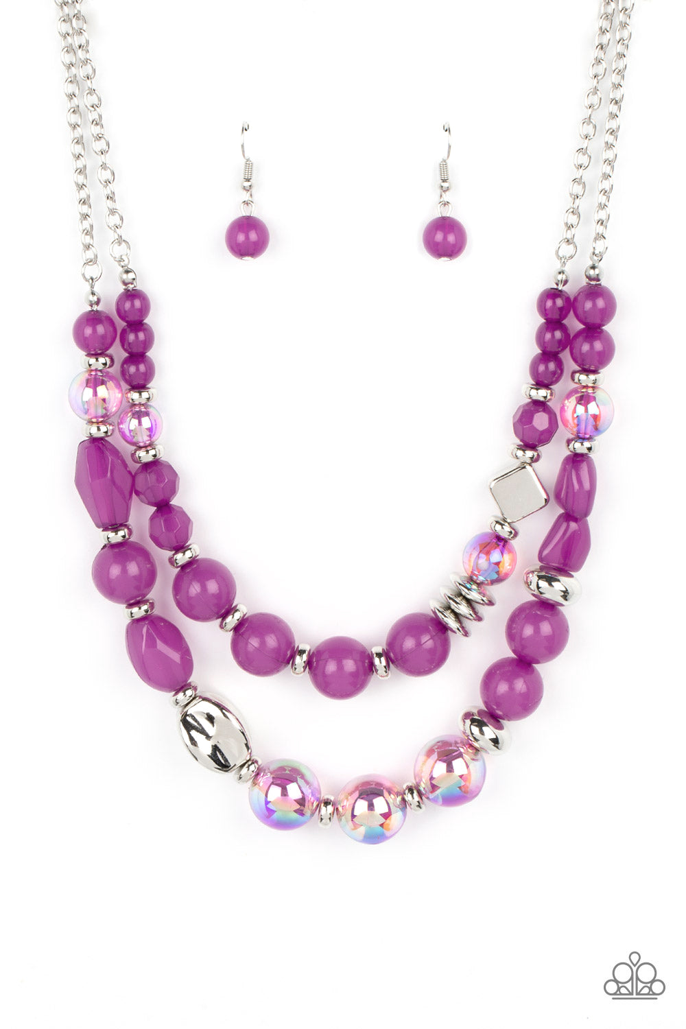 Mere Magic - purple - Paparazzi necklace