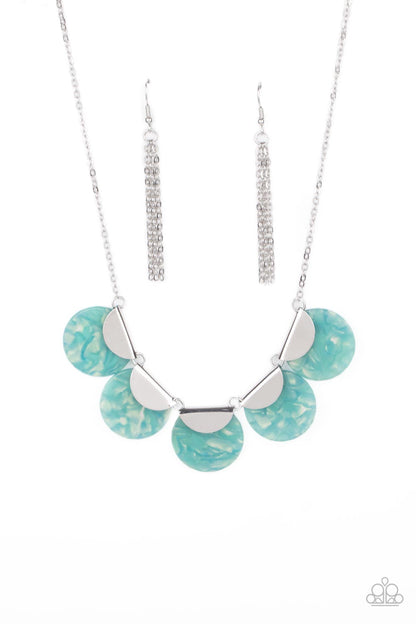 Mermaid Oasis - blue - Paparazzi necklace