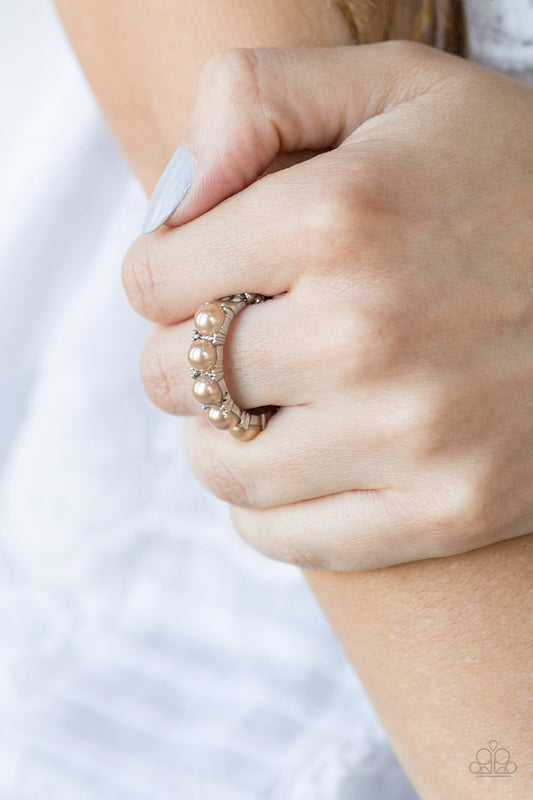 Mermaid Mamba - brown - Paparazzi ring