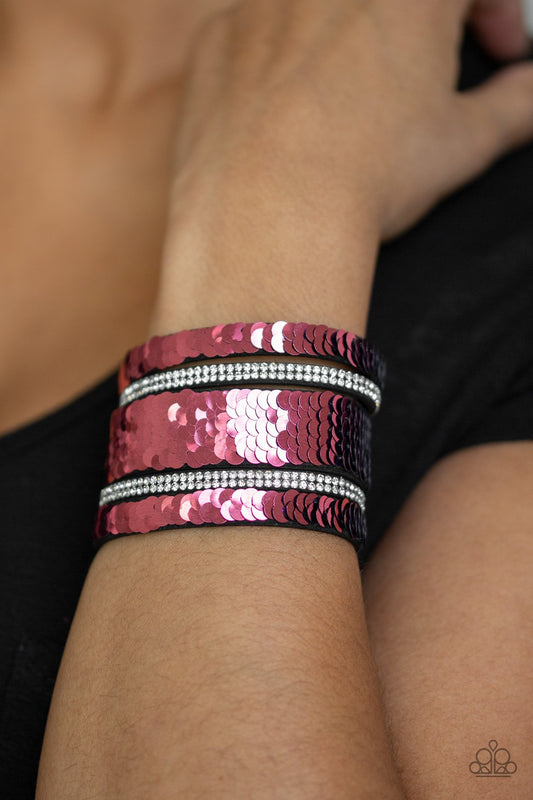 Mermaid Service - pink - Paparazzi bracelet