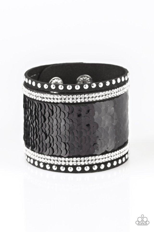 Mermaids Have More Fun-black-Paparazzi bracelet
