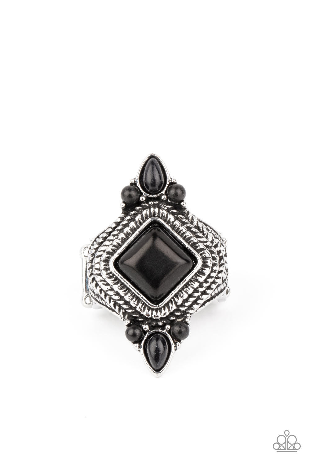 Mesa Mystic - black - Paparazzi ring