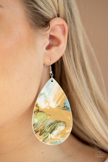 Mesmerizing Mosaic-multi-Paparazzi earrings