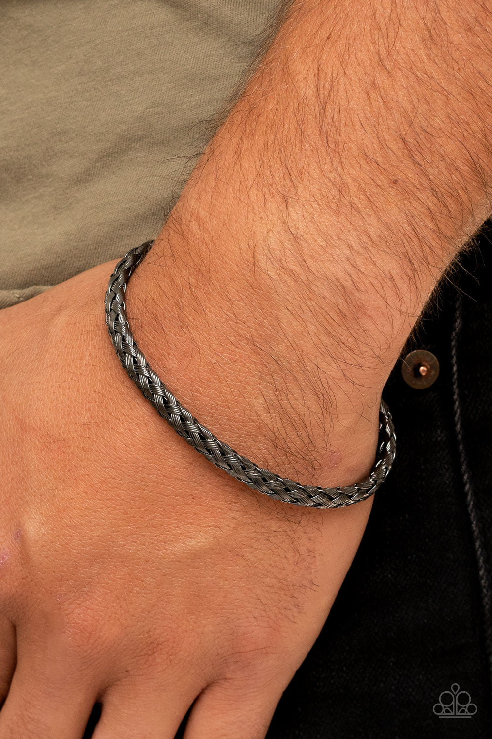 Metalhead Medley - black - Paparazzi mens bracelet