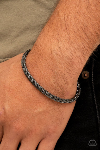 Metalhead Medley - black - Paparazzi mens bracelet