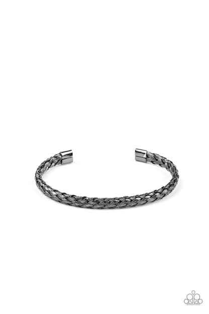 Metalhead Medley - black - Paparazzi mens bracelet