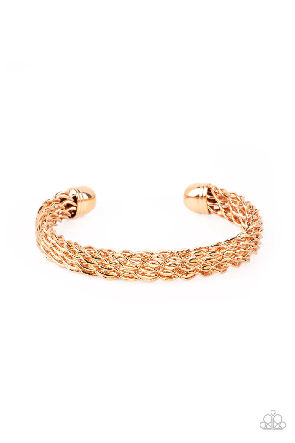 Metamorphosis - gold - Paparazzi MENS bracelet