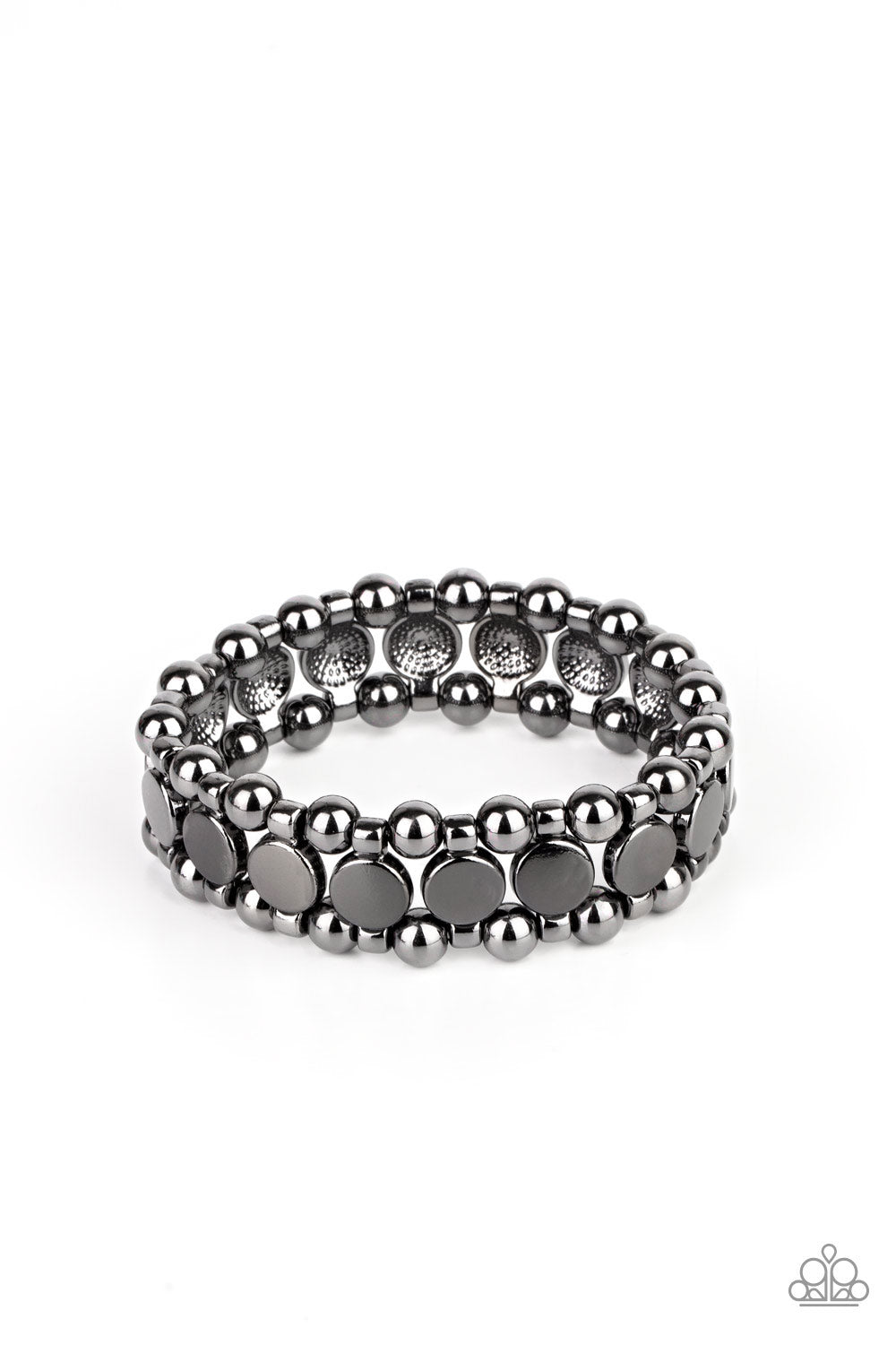 Metro Magnetism - black - Paparazzi bracelet