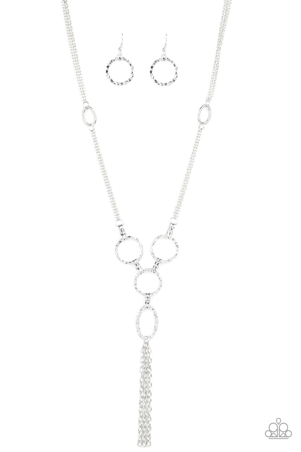 Metro Mechanics - silver - Paparazzi necklace – JewelryBlingThing