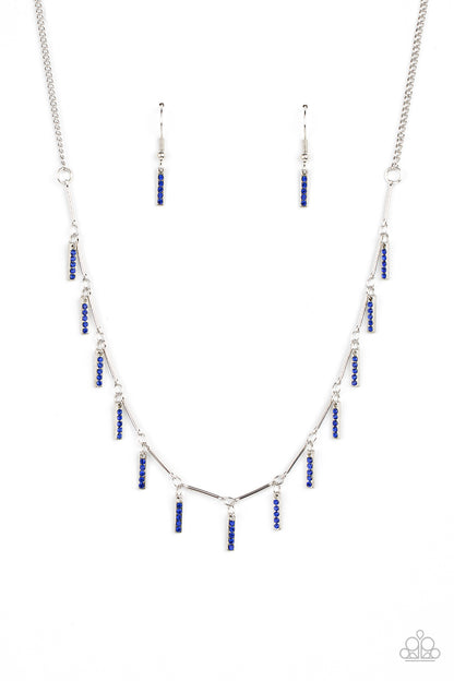 Metro Muse - blue - Paparazzi necklace