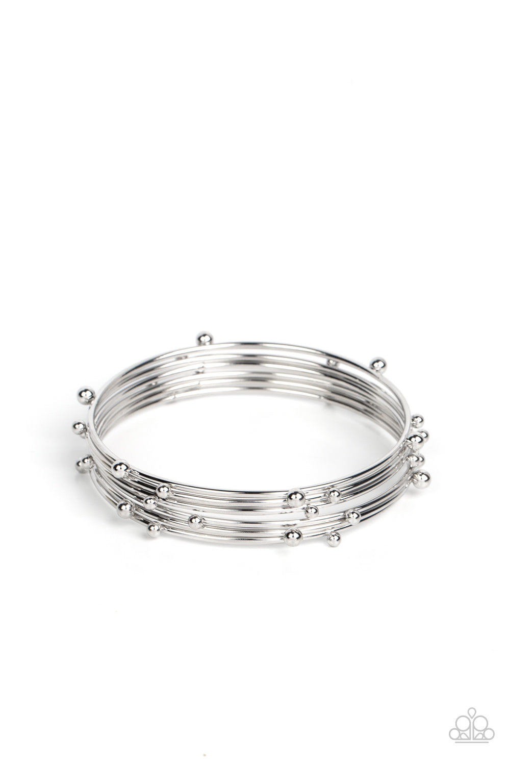 Metro Satellite - silver - Paparazzi bracelet