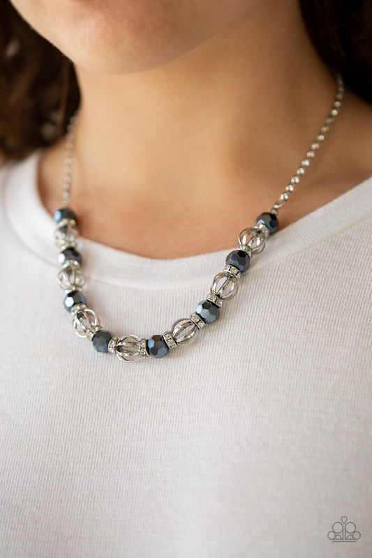 Metro Majestic - blue - Paparazzi necklace