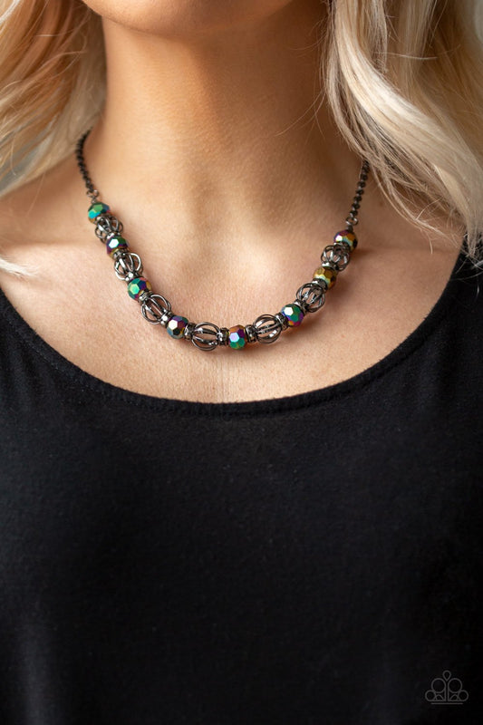 Metro Majestic-multi-Paparazzi necklace