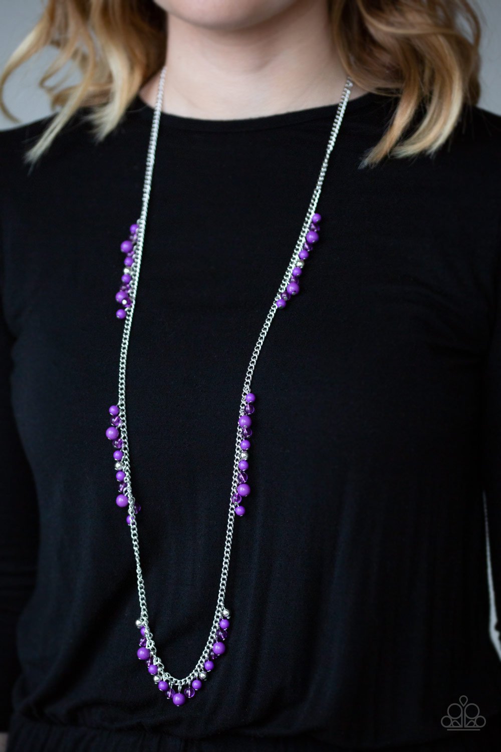 Miami Mojito-purple-Paparazzi necklace