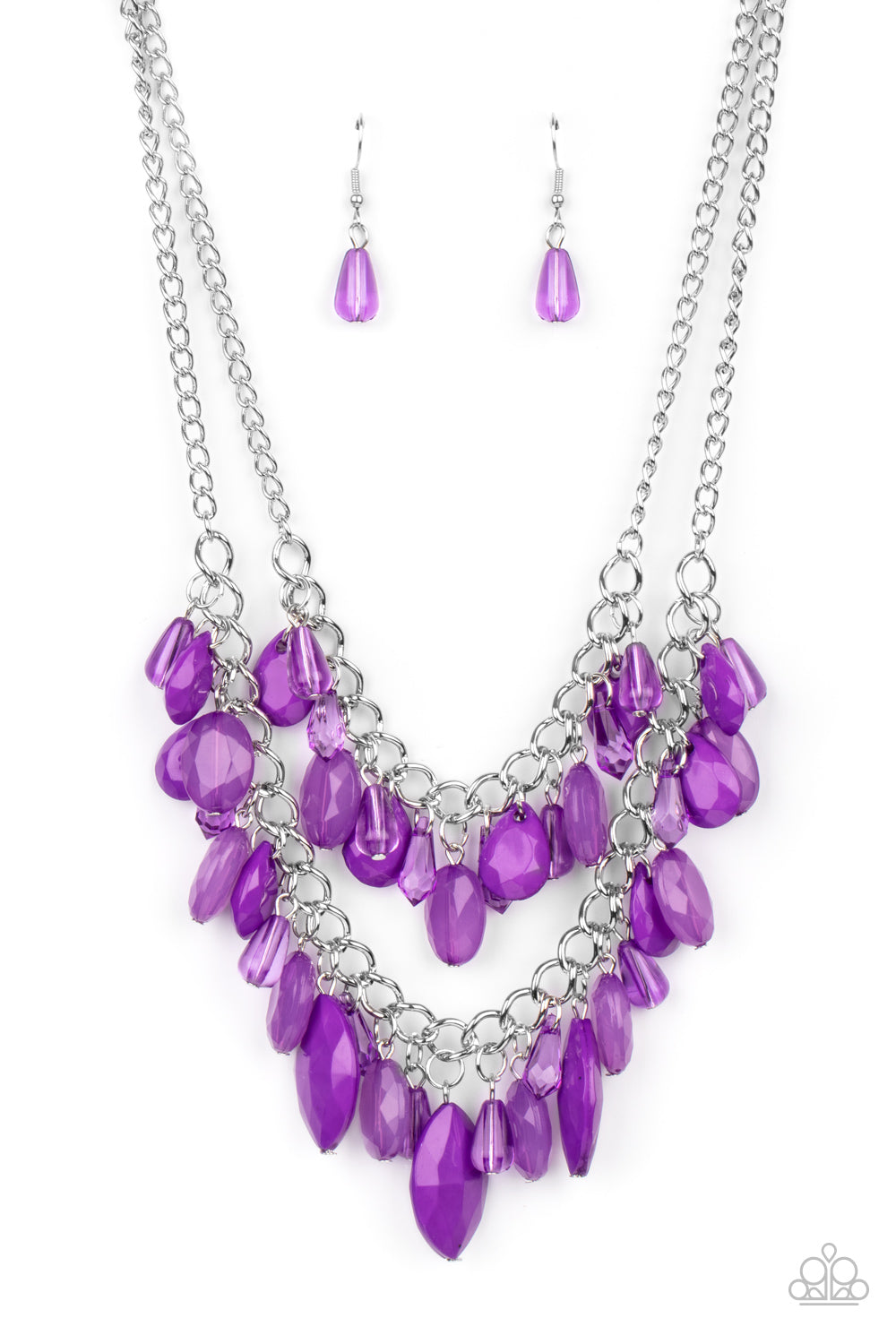 Midsummer Mixer​ - purple - Paparazzi necklace