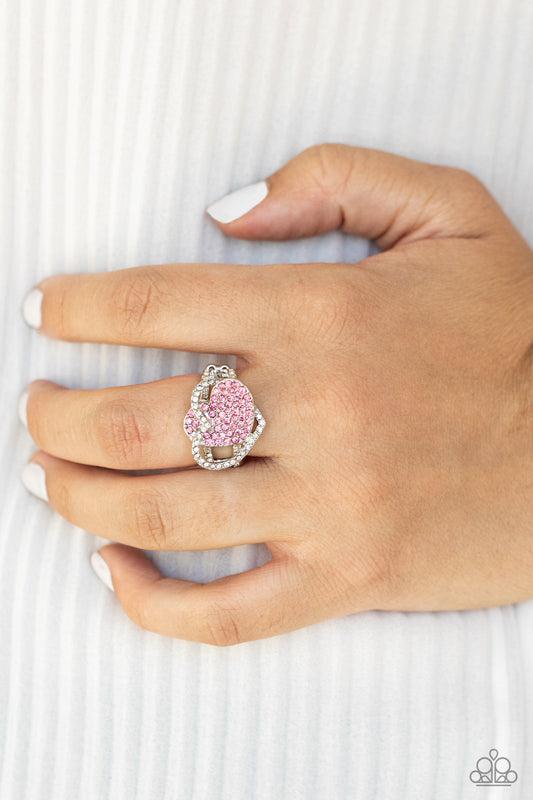 Million Dollar Matchmaker - pink - Paparazzi ring