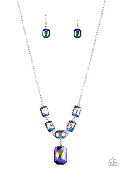 Million Dollar Moment - blue - Paparazzi necklace