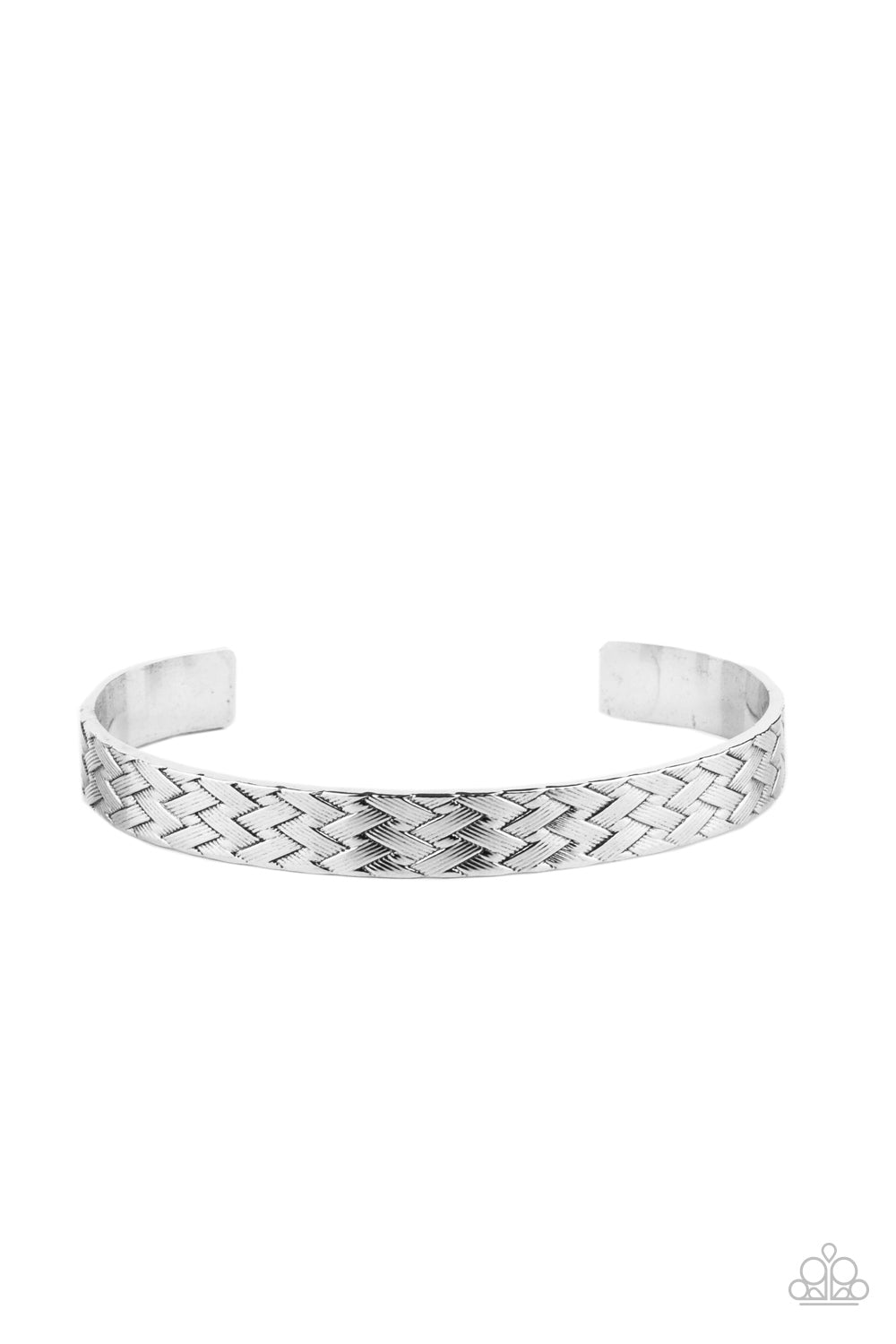 Mind Games - silver - Paparazzi mens bracelet