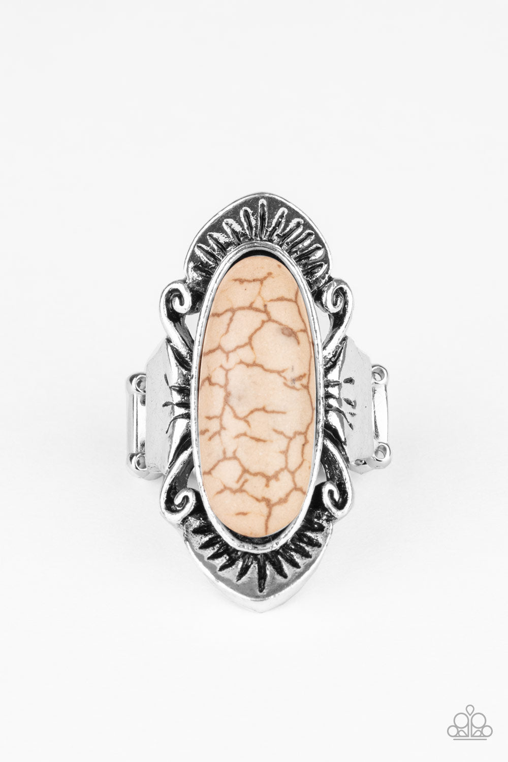 Mineral Monger - brown - Paparazzi ring