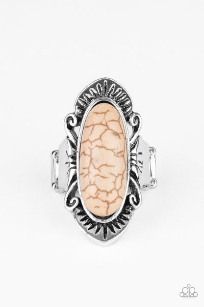 Mineral Monger - brown - Paparazzi ring