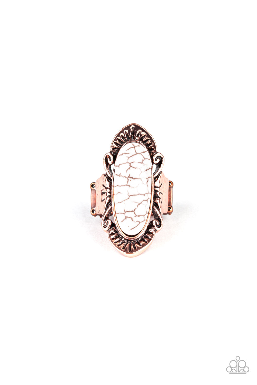 Mineral Monger - copper - Paparazzi ring
