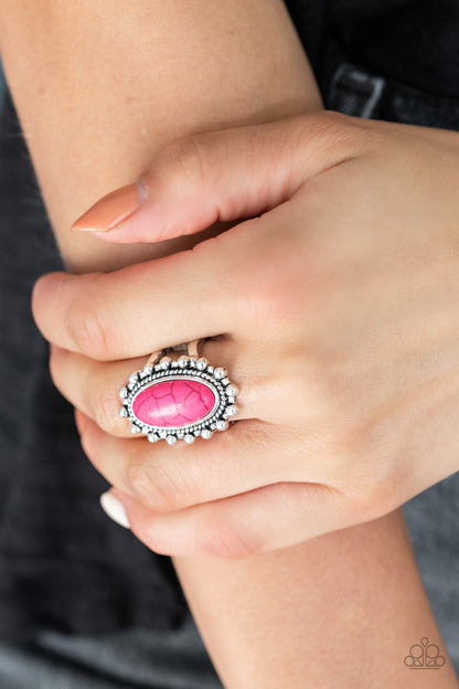 Mineral Movement - pink - Paparazzi ring