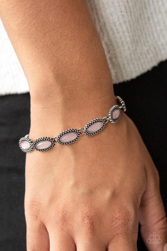 Mineral Magic-pink-Paparazzi bracelet