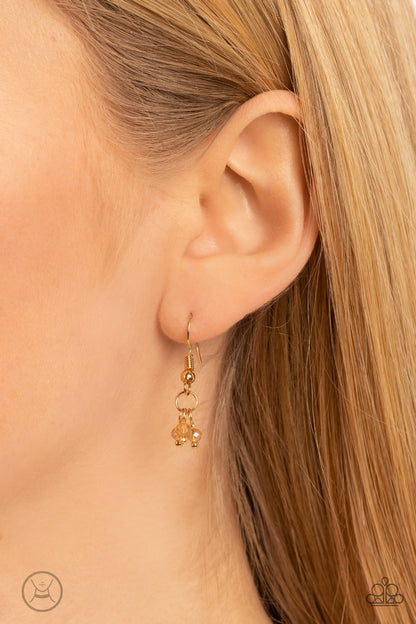 Mini MVP - yellow - Paparazzi necklace