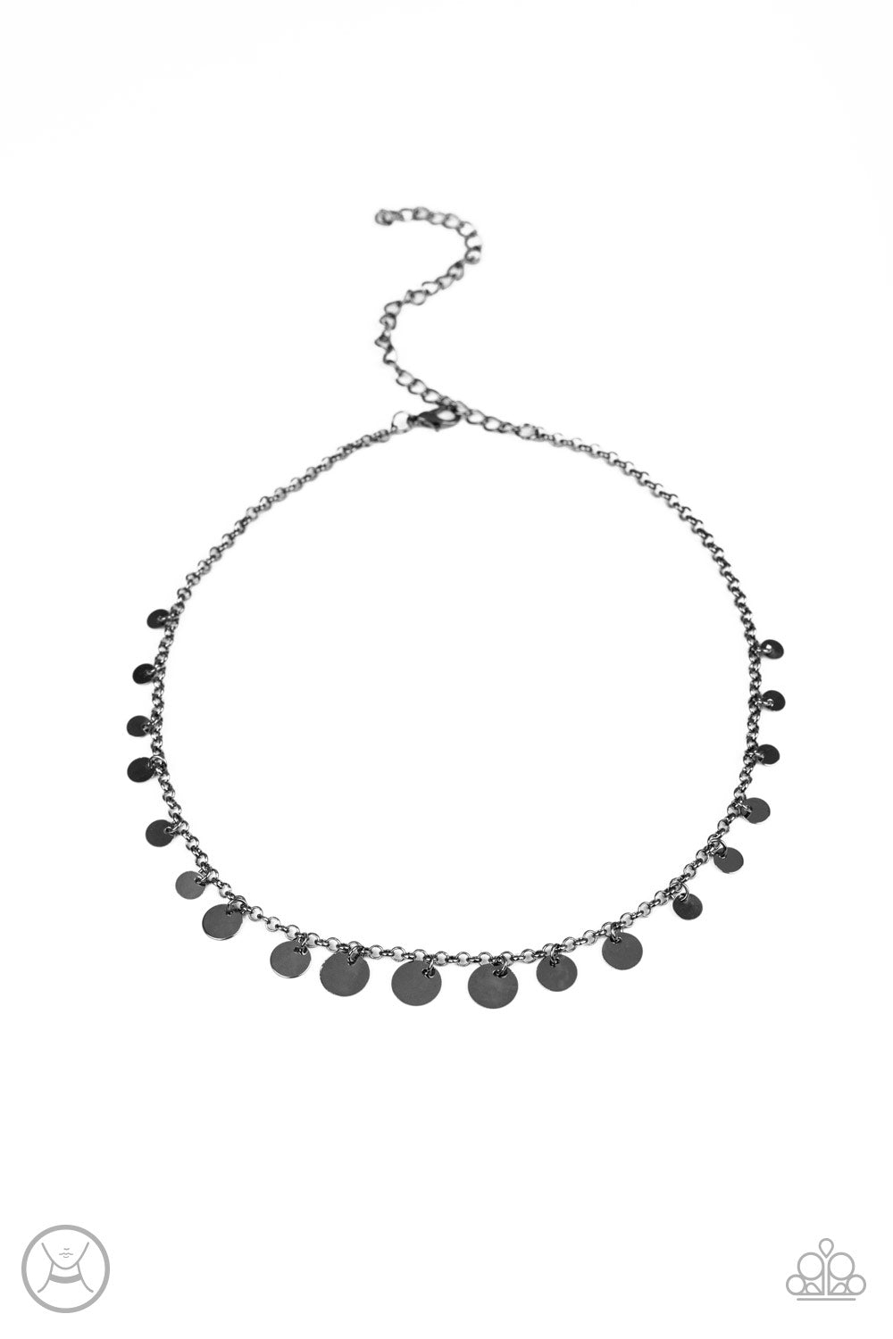 Minimal Magic - black - Paparazzi necklace