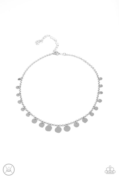 Minimal Magic - silver - Paparazzi necklace