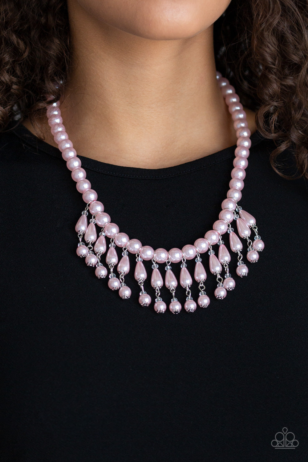 Miss Majestic - pink - Paparazzi necklace