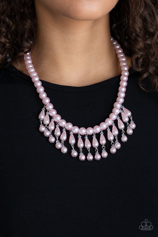 Miss Majestic - pink - Paparazzi necklace