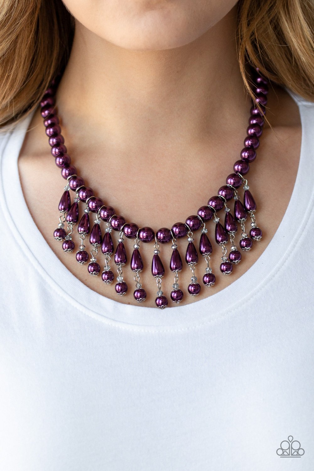 Miss Majestic-purple-Paparazzi necklace