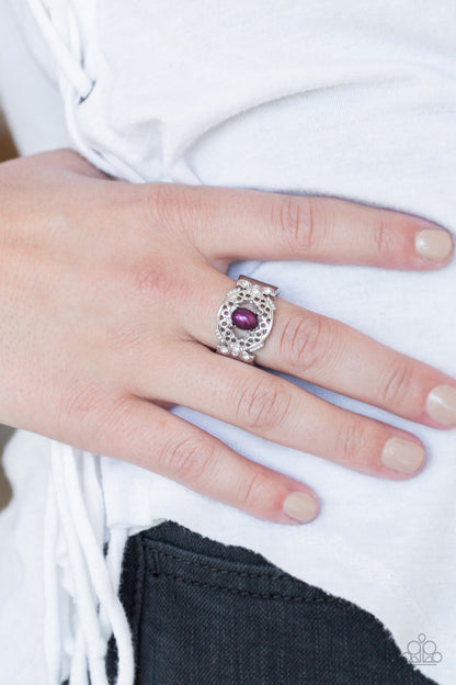 Mod Modest - purple - Paparazzi ring