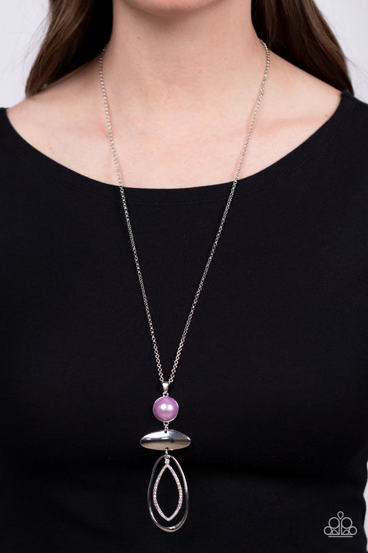 Modern Day Demure - purple - Paparazzi necklace