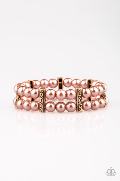Modern Day Mariner - copper - Paparazzi bracelet