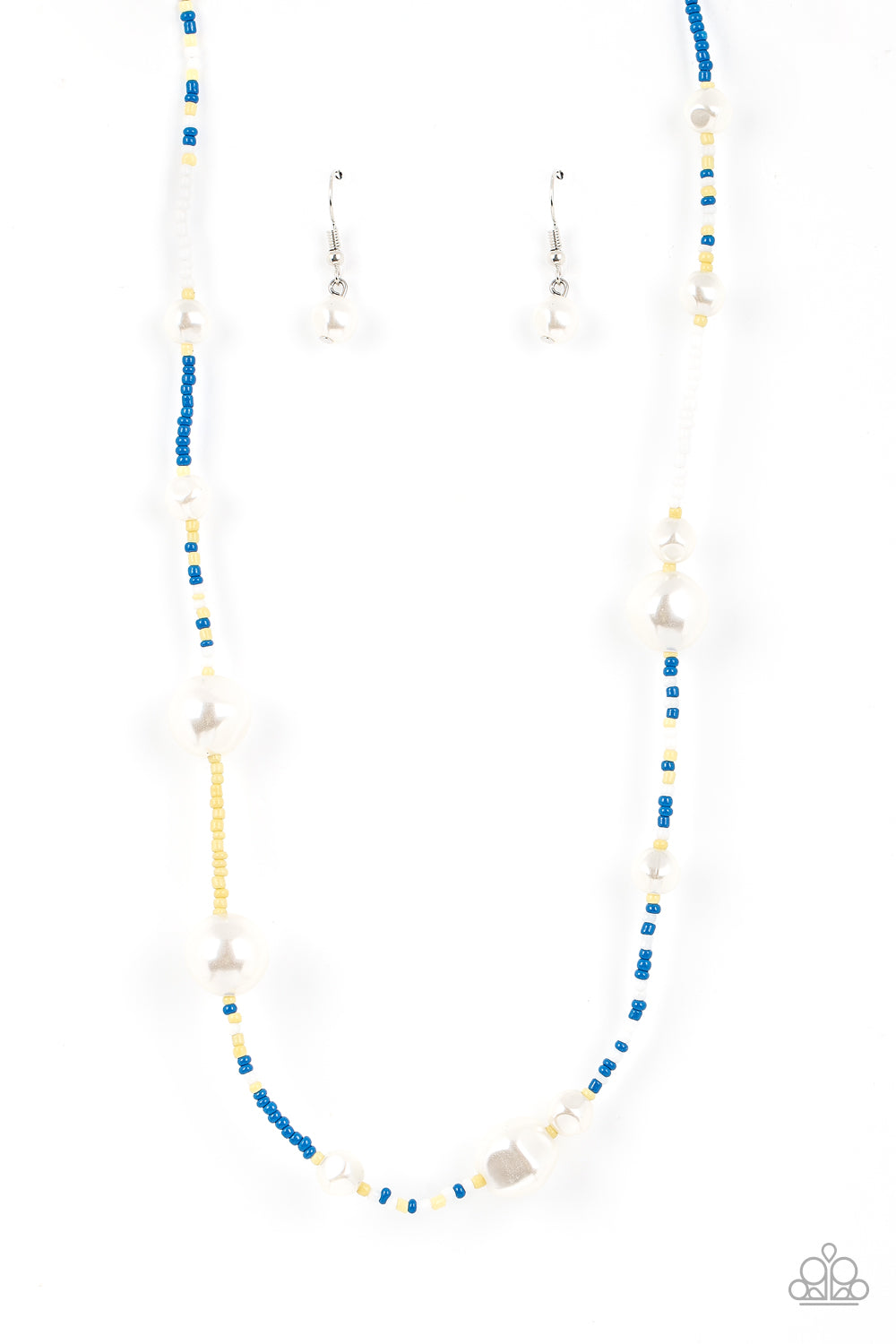 Modern Marina - blue - Paparazzi necklace