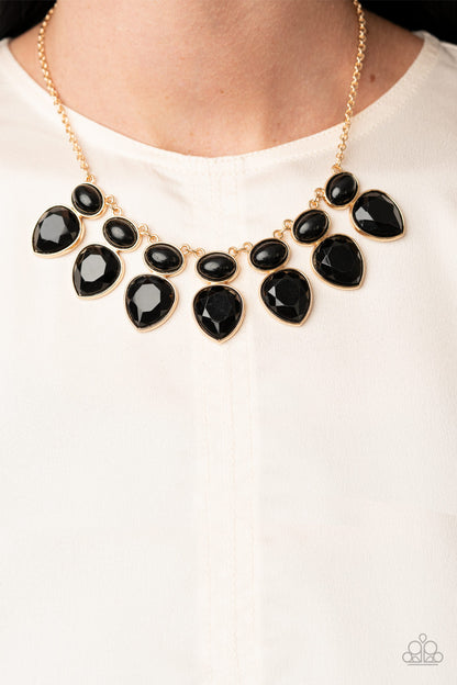 Modern Masquerade - black - Paparazzi necklace