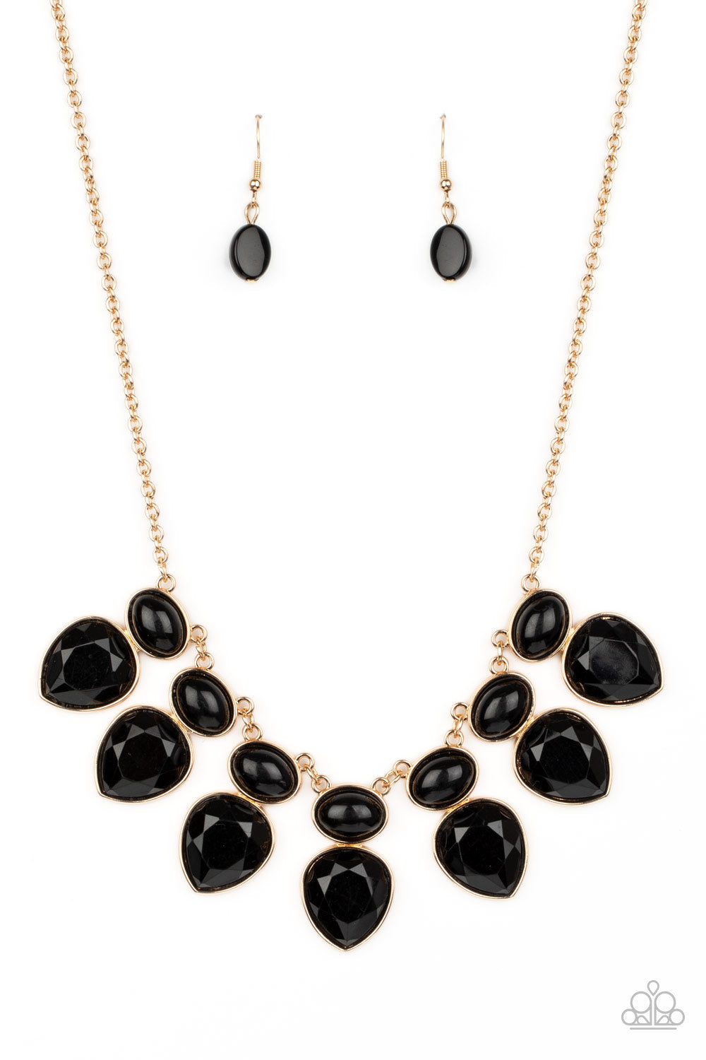 Modern Masquerade - black - Paparazzi necklace