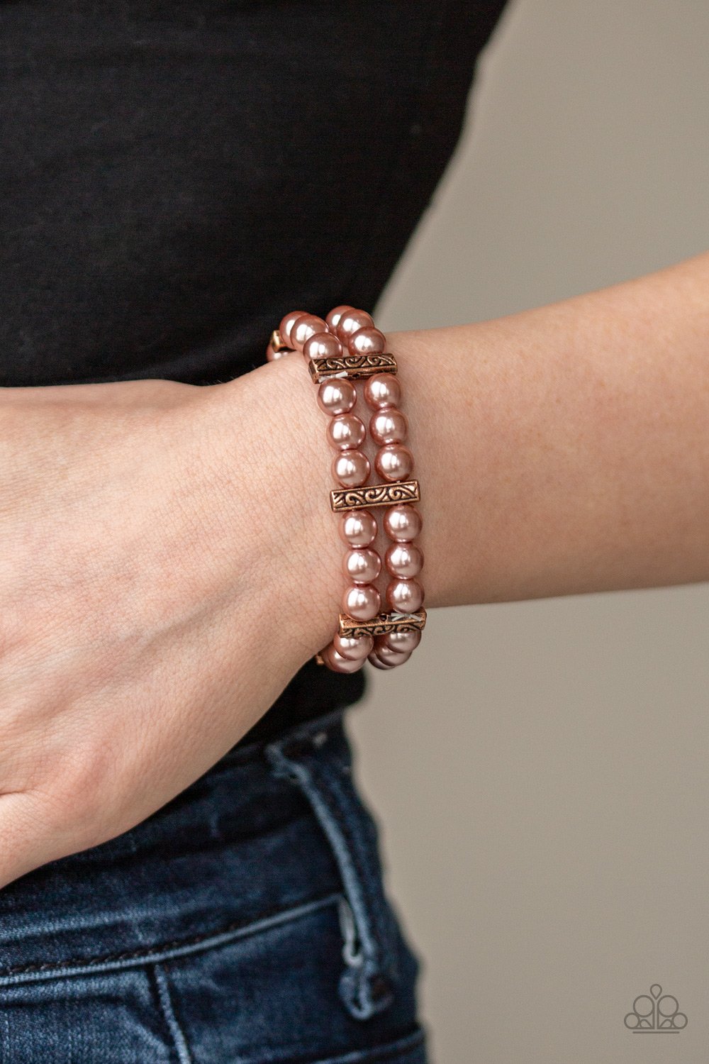 Modern Day Mariner-copper-Paparazzi bracelet