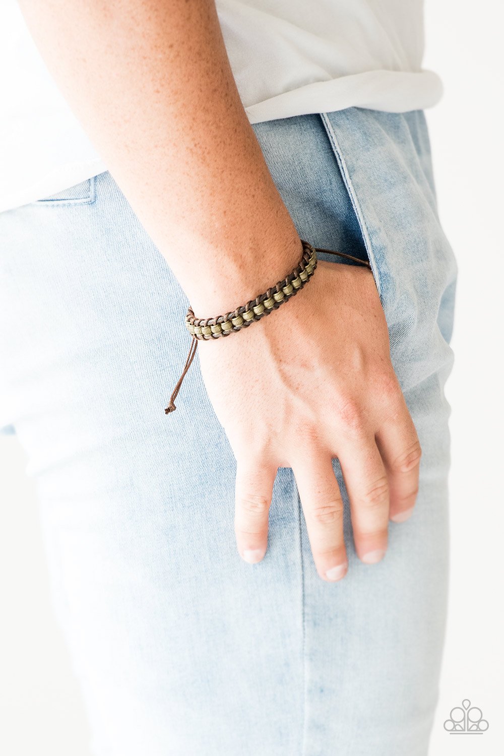 Modern Mariner-brown-Paparazzi bracelet