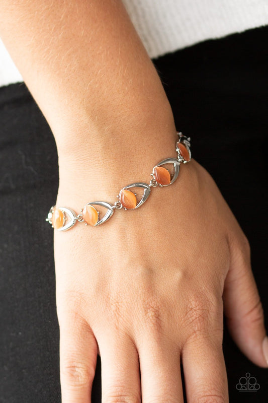 Modern Mystic-orange-Paparazzi bracelet