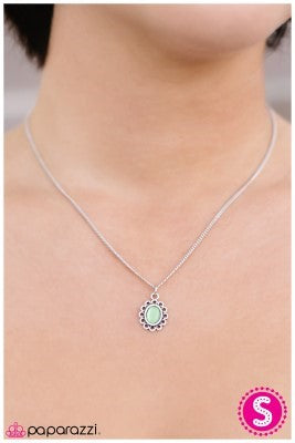 Modest Of Them All - Green - Paparazzi necklace