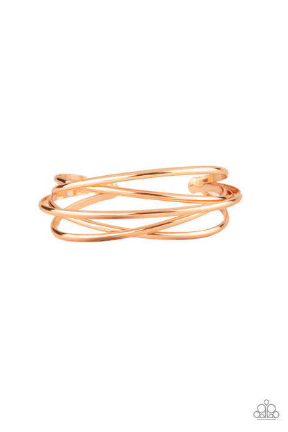 Modest Goddess - rose gold - Paparazzi bracelet