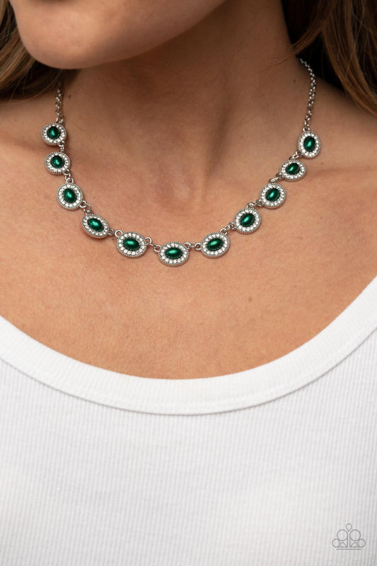 Modest Masterpiece - green - Paparazzi necklace