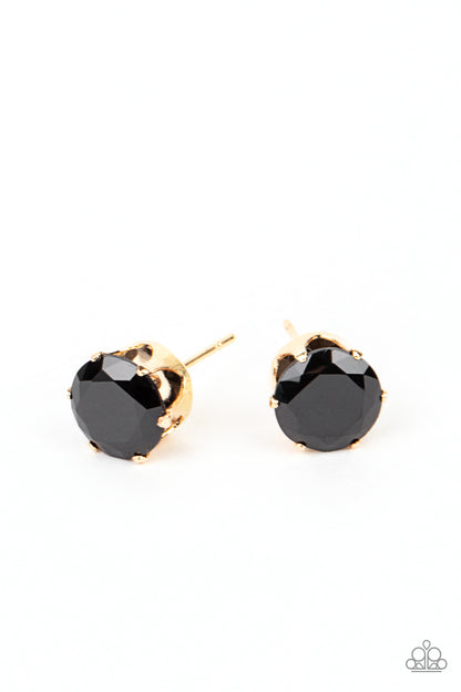 Modest Motivation - gold - Paparazzi earrings